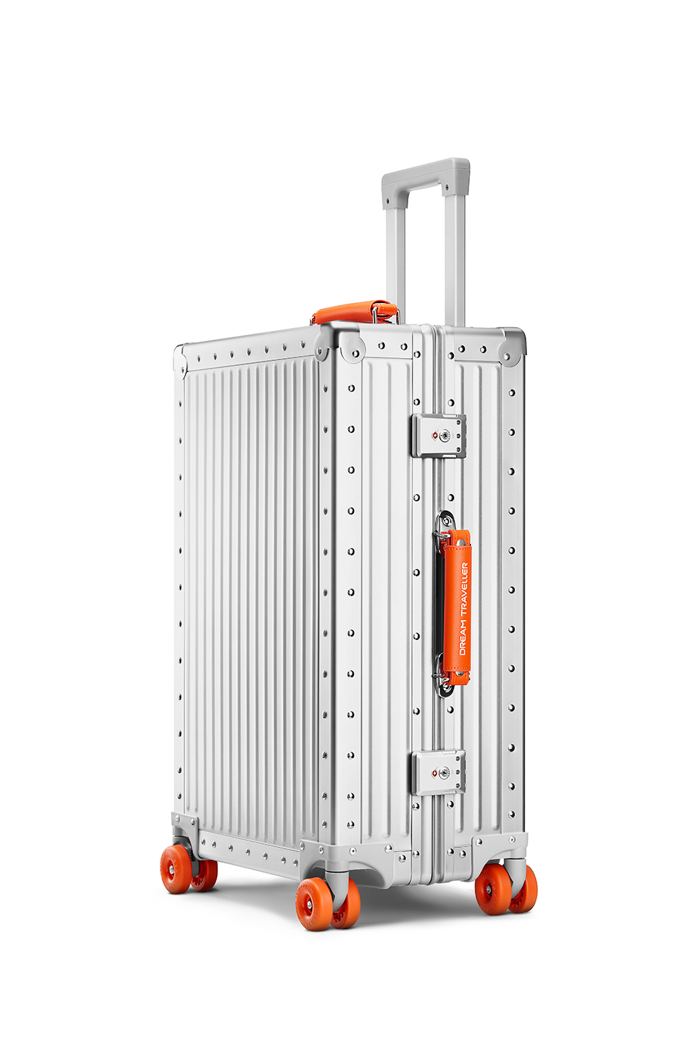 Nobl Travel Aluminum Luggage Set 20" Carry On and 30" Checked Suitcase