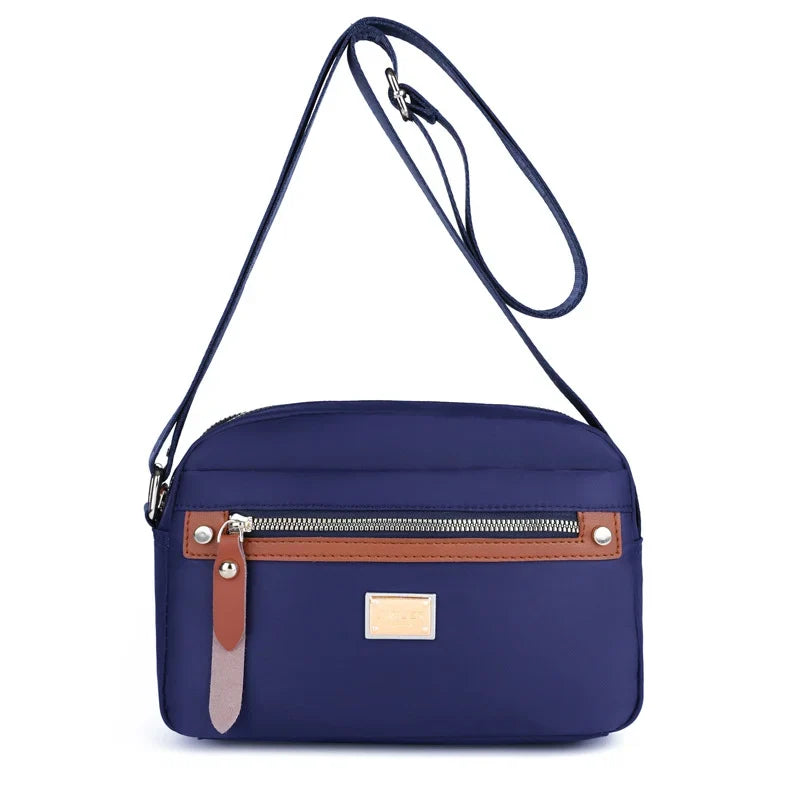 Nobl Travel Nylon Crossbody Bag – Lightweight Waterproof Shoulder Bag for Women
