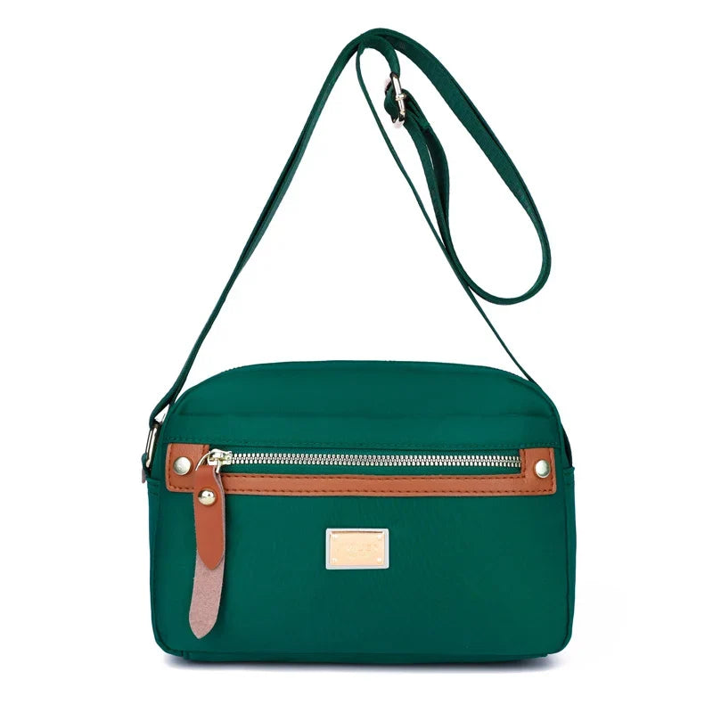 Nobl Travel Nylon Crossbody Bag – Lightweight Waterproof Shoulder Bag for Women