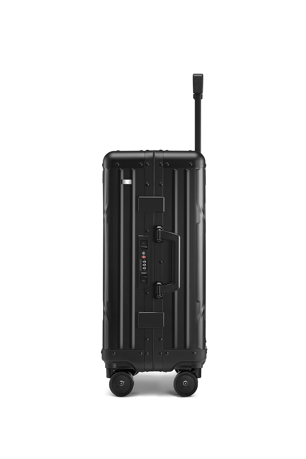 Nobl Travel High End Aluminum Carry On Suitcase with TSA Locks and Fingerprint Lock