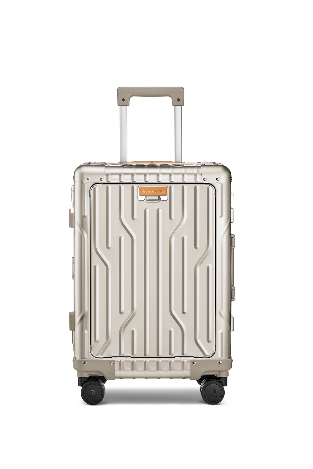 Nobl Travel High End Aluminum Carry On Suitcase with TSA Locks and Fingerprint Lock
