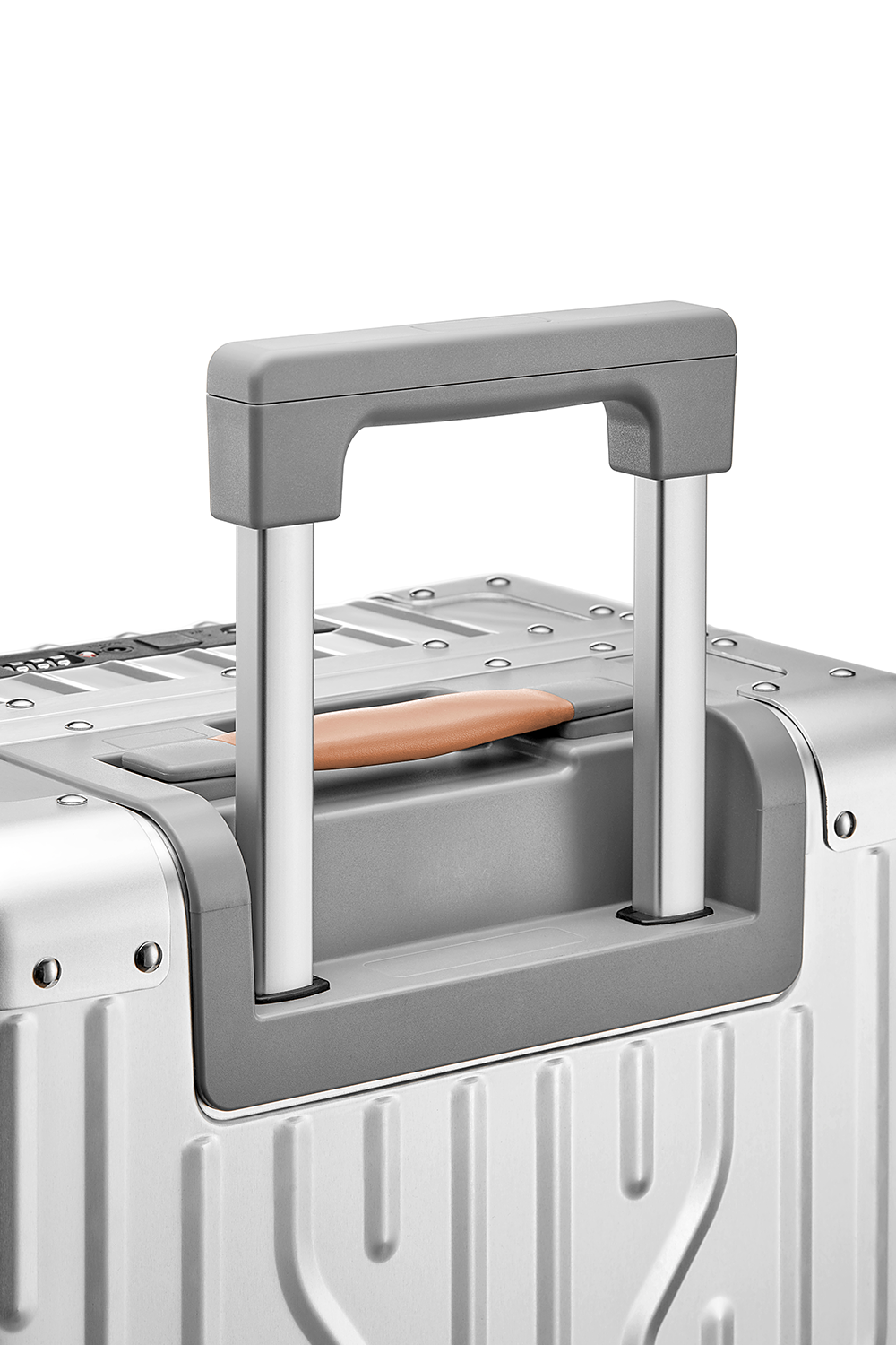 Nobl Travel High End Aluminum Carry On Suitcase with TSA Locks and Fingerprint Lock