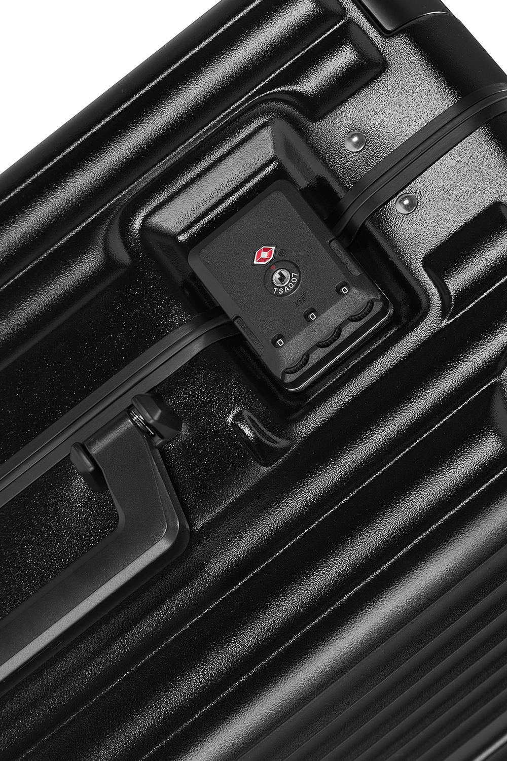 Nobl Travel Elite Wide Handle Carry On Suitcase with TSA Locks and Laptop Compartment