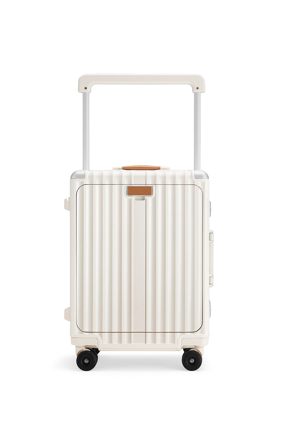 Nobl Travel Elite Wide Handle Carry On Suitcase with TSA Locks and Laptop Compartment