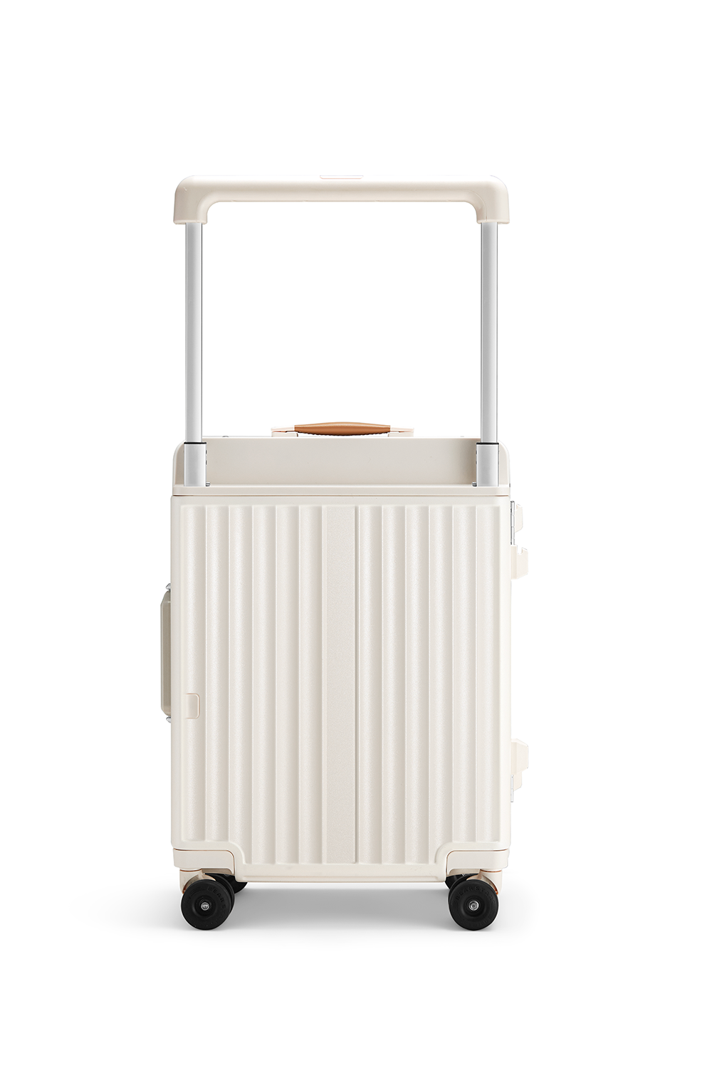 Nobl Travel Elite Wide Handle Carry On Suitcase with TSA Locks and Laptop Compartment