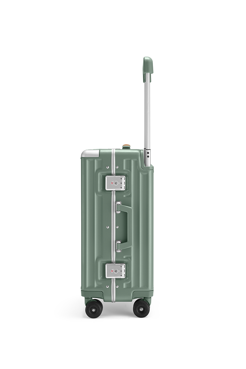 Nobl Travel Elite Wide Handle Carry On Suitcase with TSA Locks and Laptop Compartment