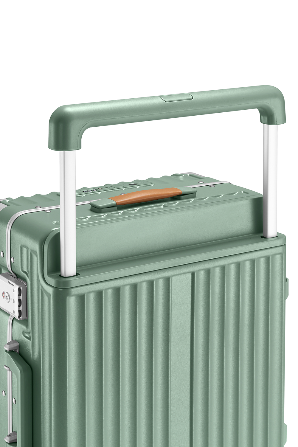 Nobl Travel Elite Wide Handle Carry On Suitcase with TSA Locks and Laptop Compartment