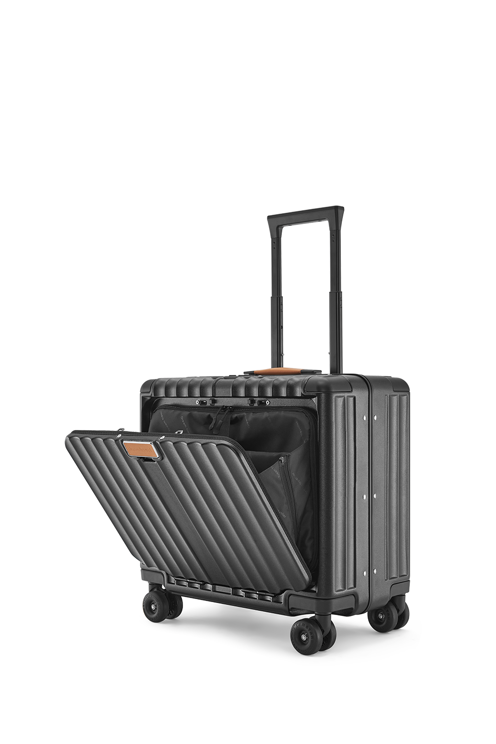Nobl Travel Small Carry On Suitcase 18 Inch with TSA Lock and Laptop Compartment