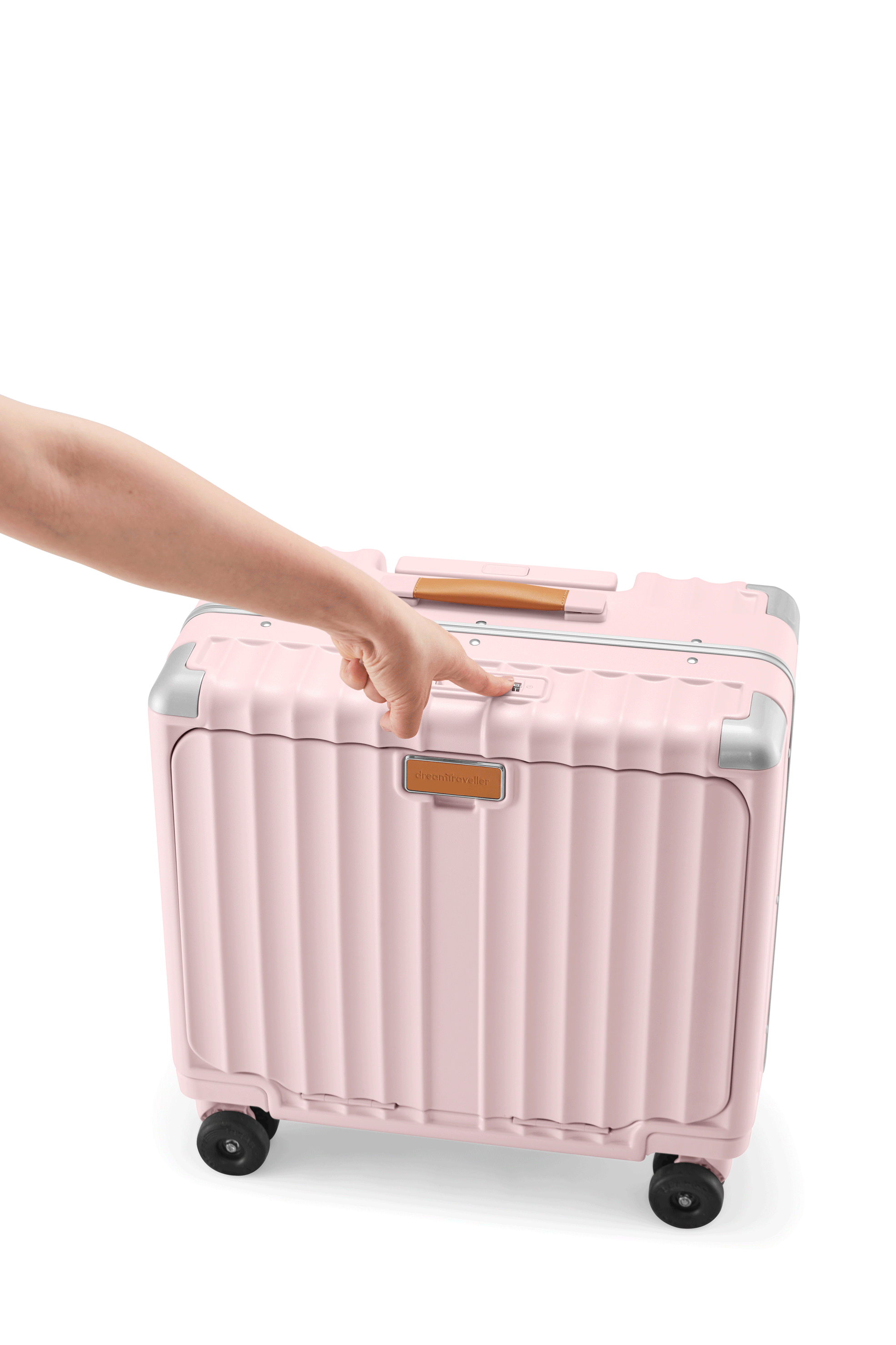 Nobl Travel Small Carry On Suitcase 18 Inch with TSA Lock and Laptop Compartment
