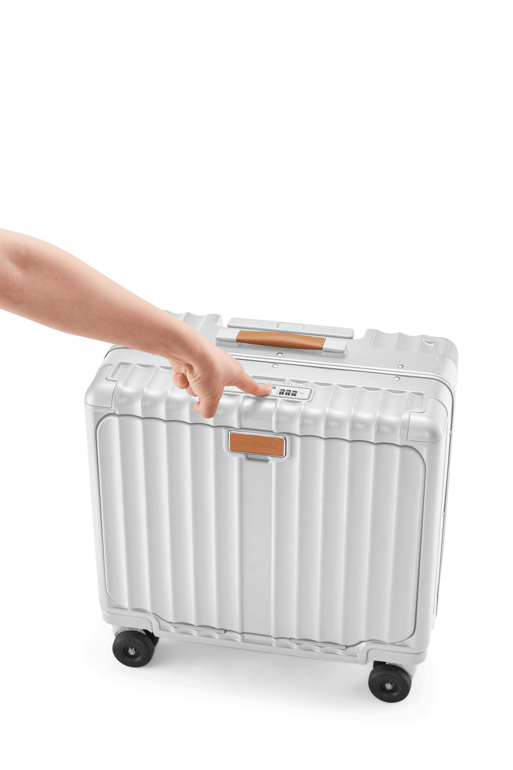 Nobl Travel Small Carry On Suitcase 18 Inch with TSA Lock and Laptop Compartment