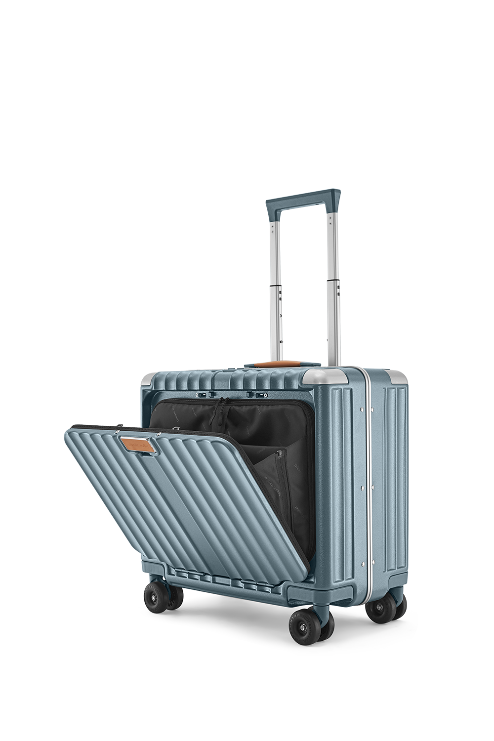 Nobl Travel Small Carry On Suitcase 18 Inch with TSA Lock and Laptop Compartment
