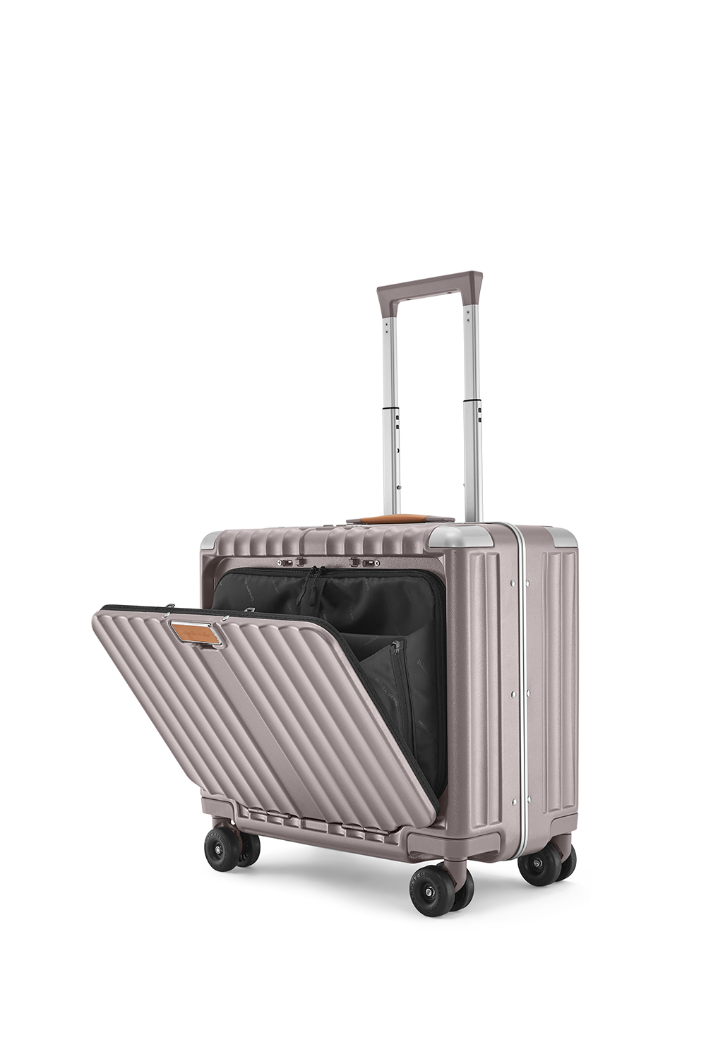Nobl Travel Small Carry On Suitcase 18 Inch with TSA Lock and Laptop Compartment