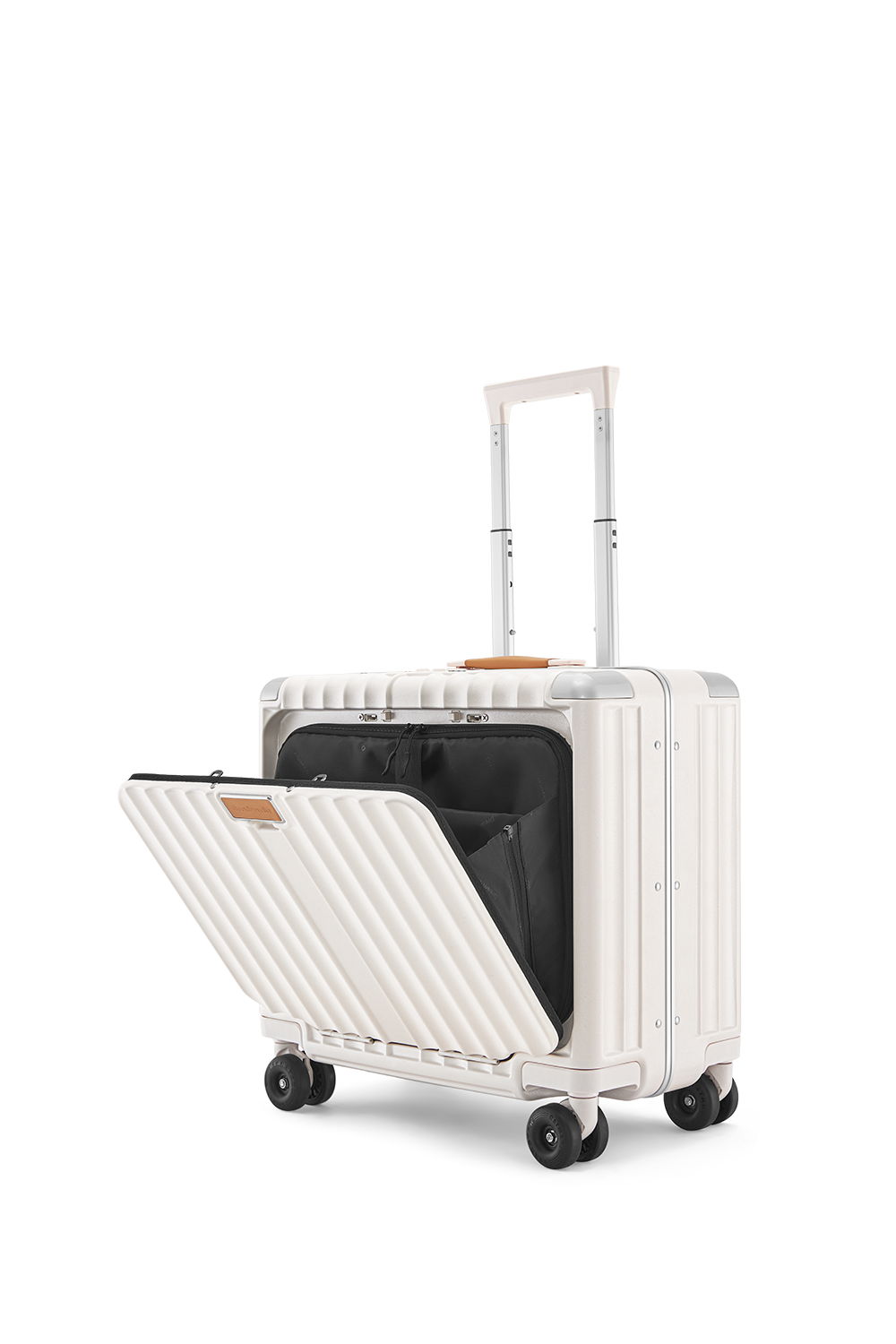 Nobl Travel Small Carry On Suitcase 18 Inch with TSA Lock and Laptop Compartment