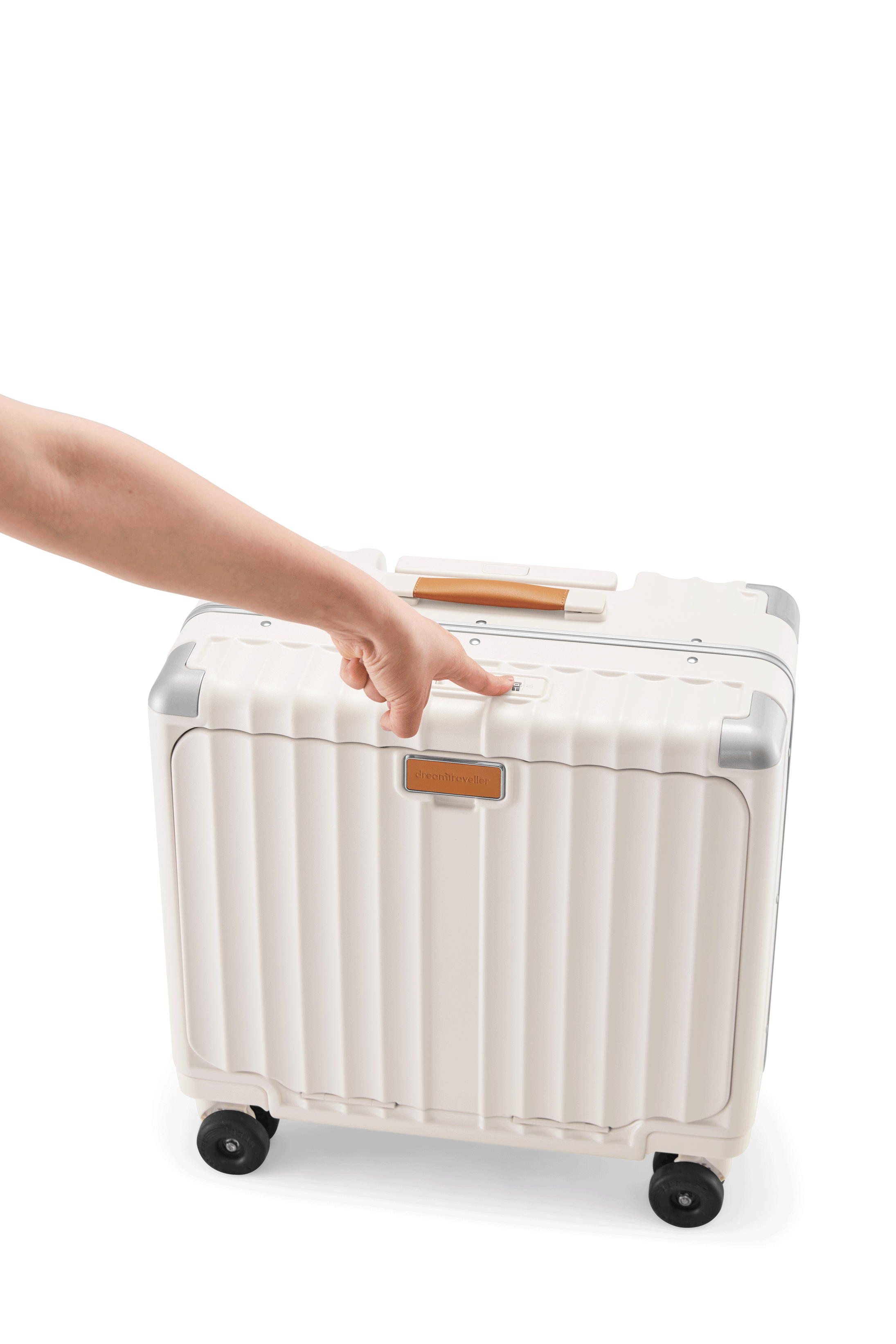 Nobl Travel Small Carry On Suitcase 18 Inch with TSA Lock and Laptop Compartment