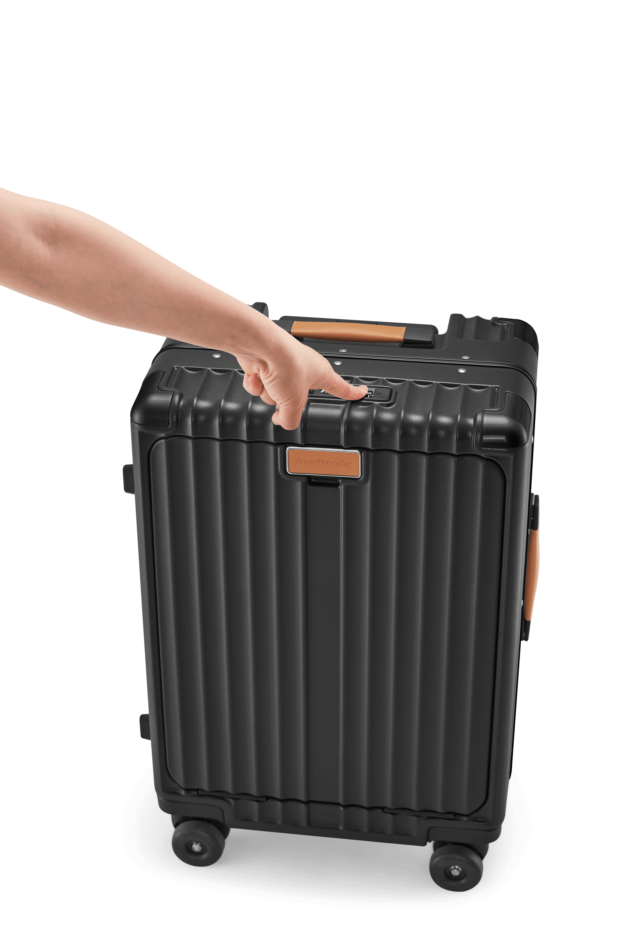 Nobl Travel Overpacker Luggage Set 20 Inch Carry On and 30 Inch Checked Suitcase