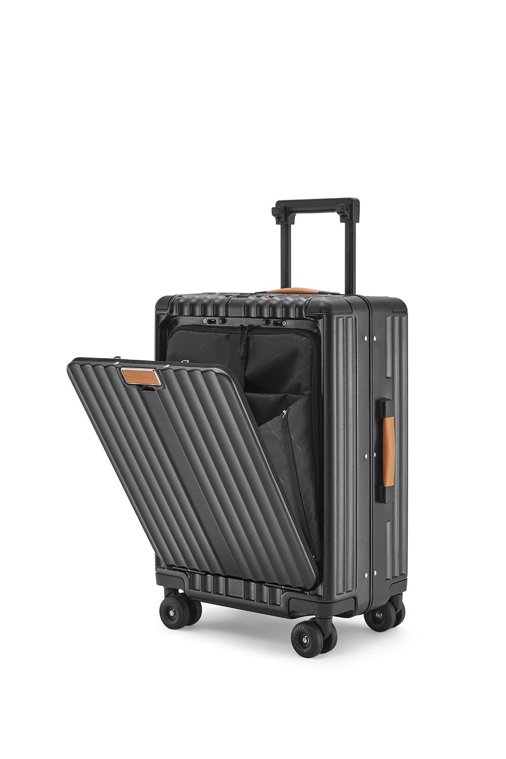 Nobl Travel Multi-Function Polycarbonate Luggage Collection with Carry On and Checked Suitcases