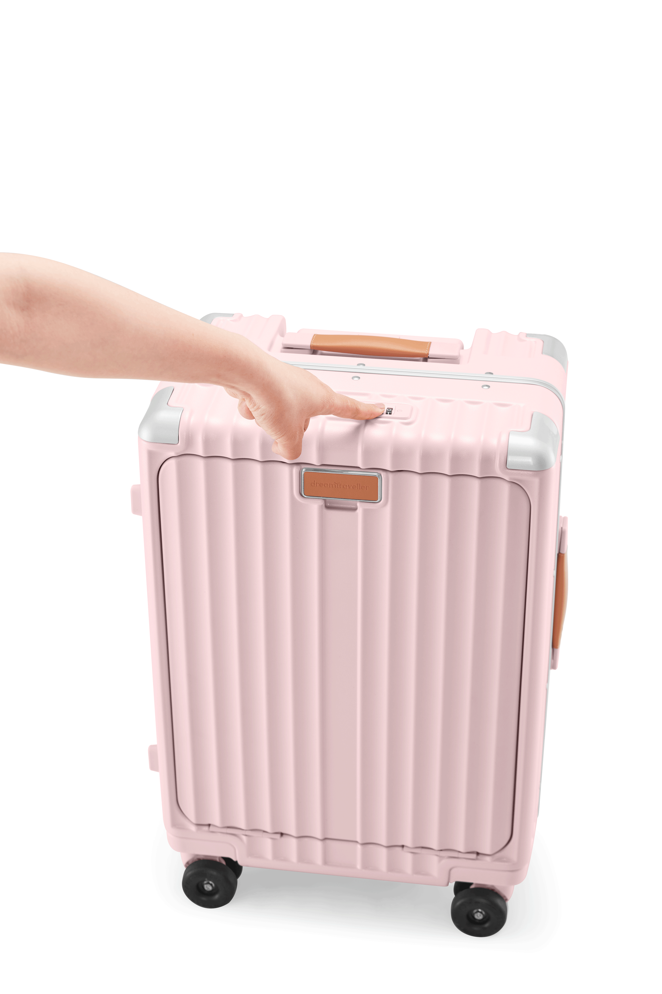 Nobl Travel Standard Carry On Suitcase 20 Inch with USB Port and TSA Lock