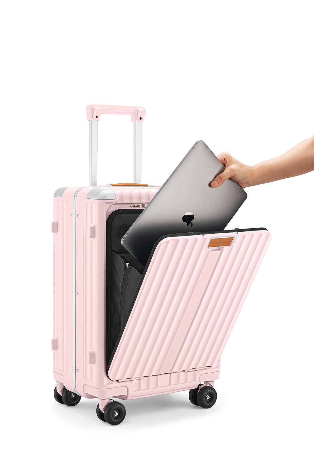 Nobl Travel Standard Carry On Suitcase 20 Inch with USB Port and TSA Lock