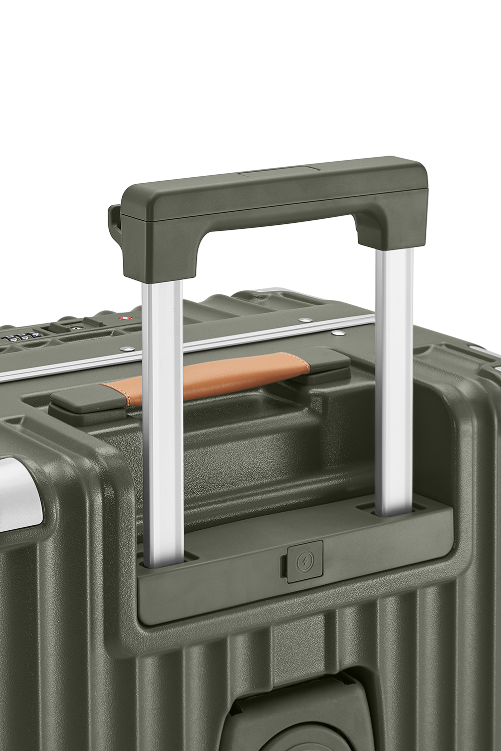 Nobl Travel Standard Carry On Suitcase 20 Inch with USB Port and TSA Lock