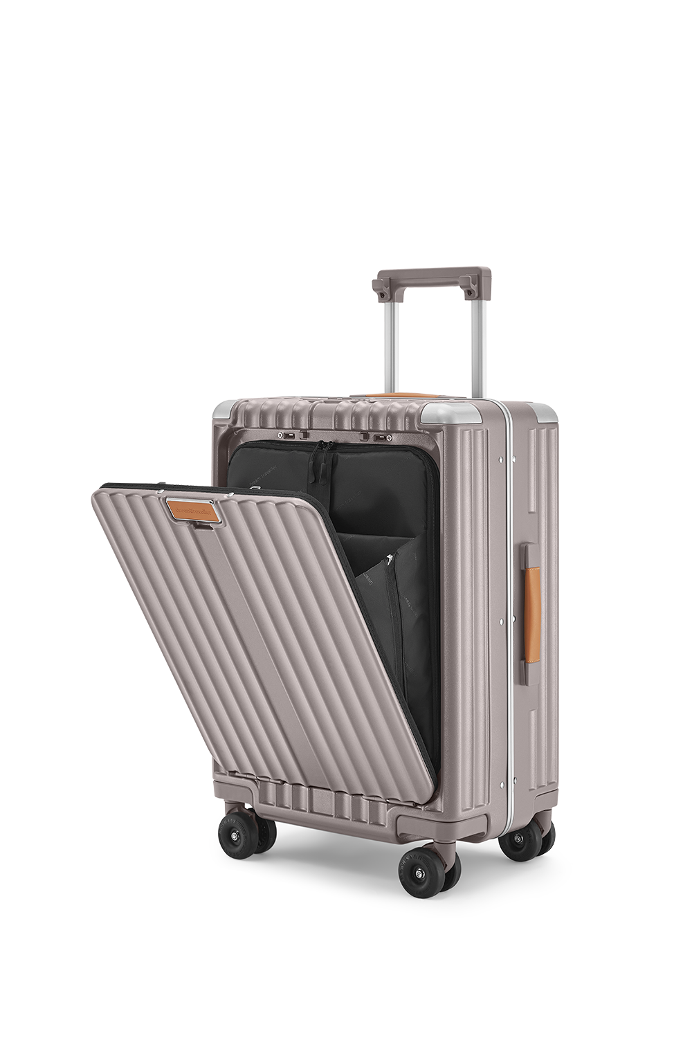 Nobl Travel Standard Carry On Suitcase 20 Inch with USB Port and TSA Lock
