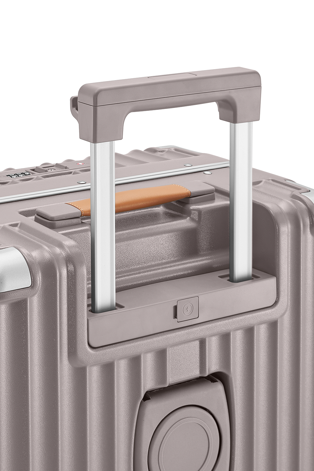 Nobl Travel Standard Carry On Suitcase 20 Inch with USB Port and TSA Lock