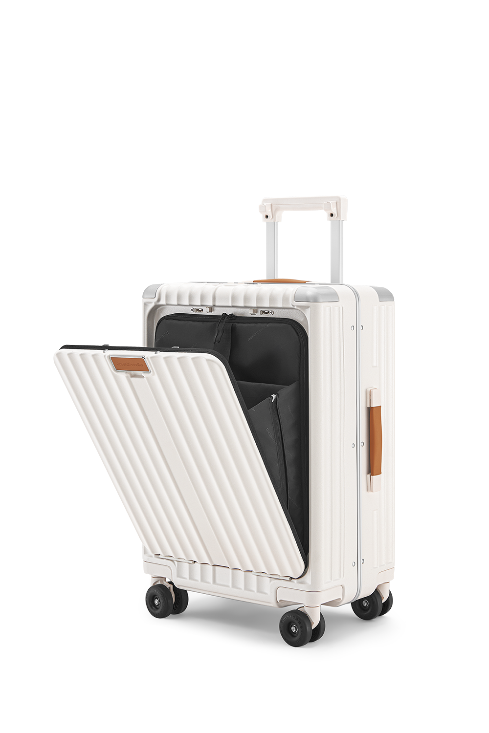 Nobl Travel Multi-Function Polycarbonate Luggage Collection with Carry On and Checked Suitcases