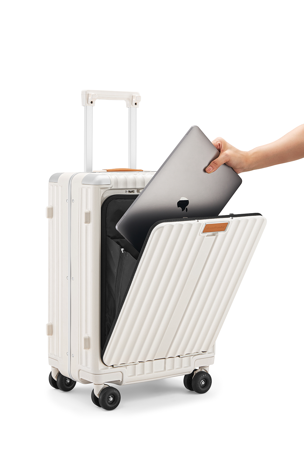 Nobl Travel Standard Carry On Suitcase 20 Inch with USB Port and TSA Lock