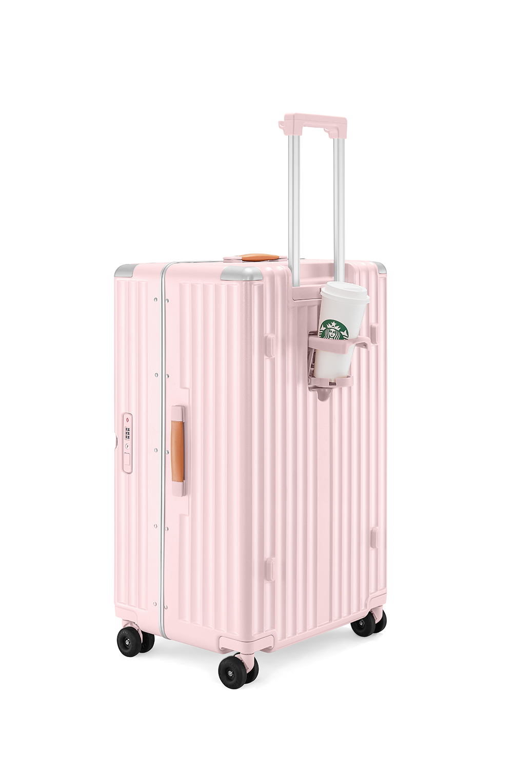 Nobl Travel Multi-Function Polycarbonate Luggage Collection with Carry On and Checked Suitcases