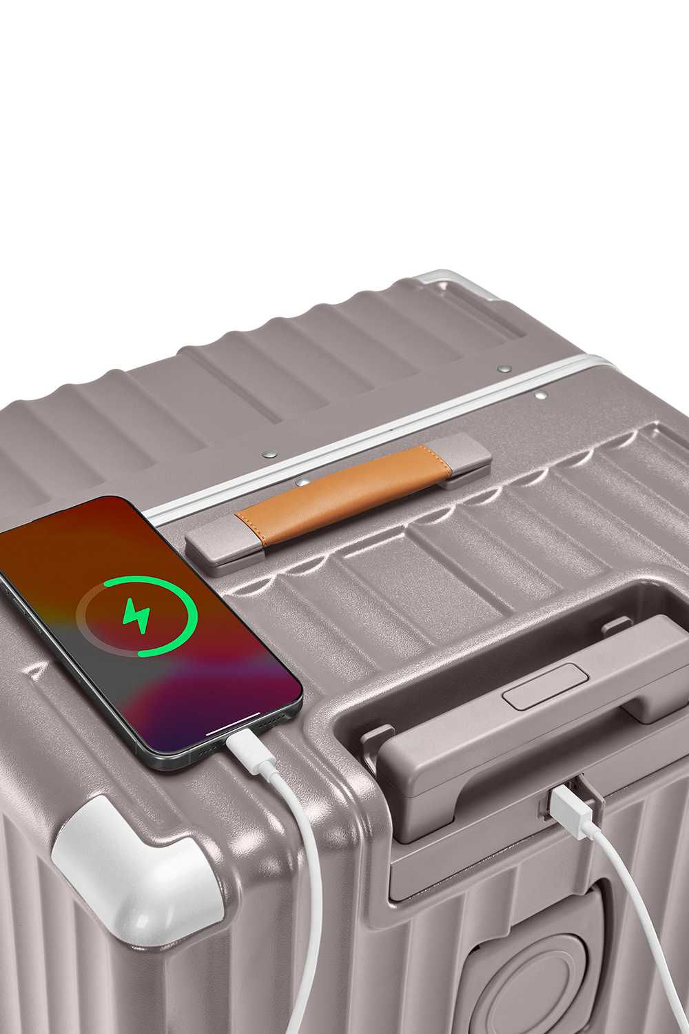 Nobl Travel Multi-Function Polycarbonate Luggage Collection with Carry On and Checked Suitcases