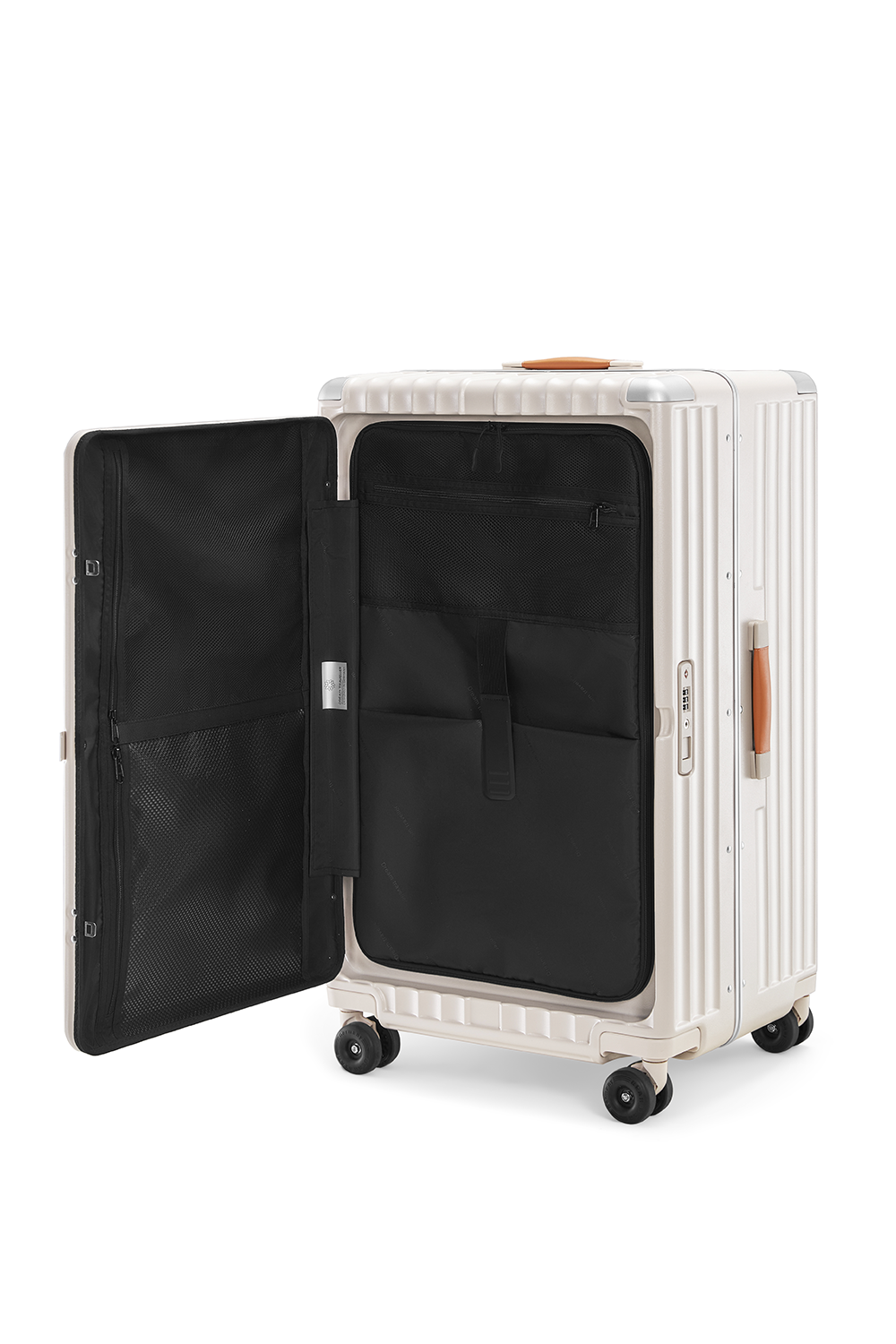 Nobl Travel Multi-Function Polycarbonate Luggage Collection with Carry On and Checked Suitcases