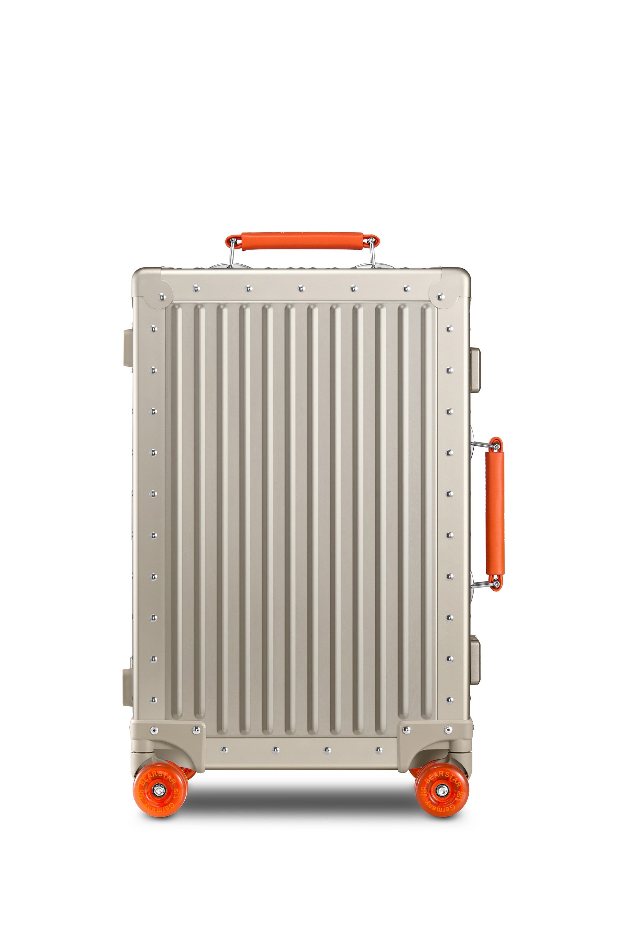 Nobl Travel Aluminum Bigger Carry On Suitcase 22 Inch with TSA Locks and Laptop Compartment