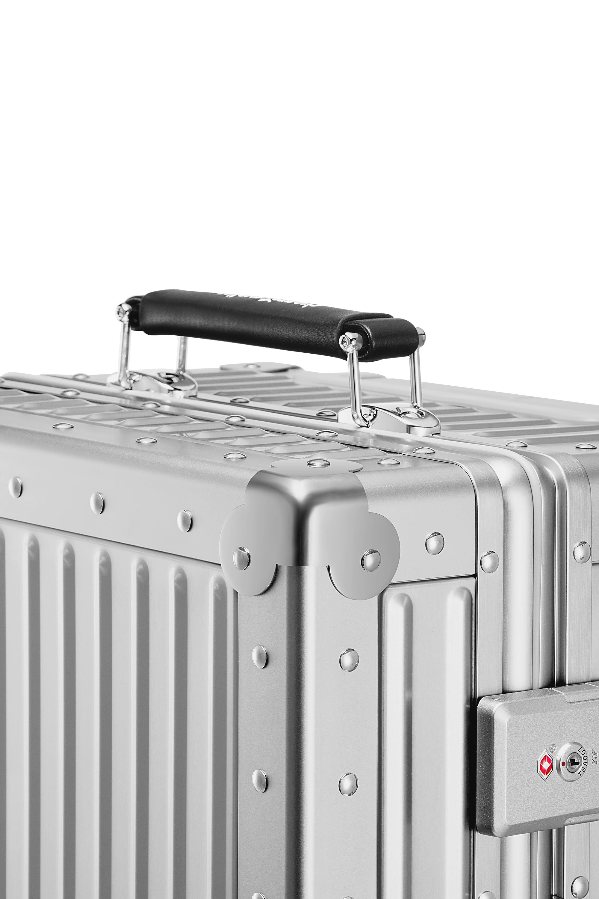 Nobl Travel Aluminum Bigger Carry On Suitcase 22 Inch with TSA Locks and Laptop Compartment