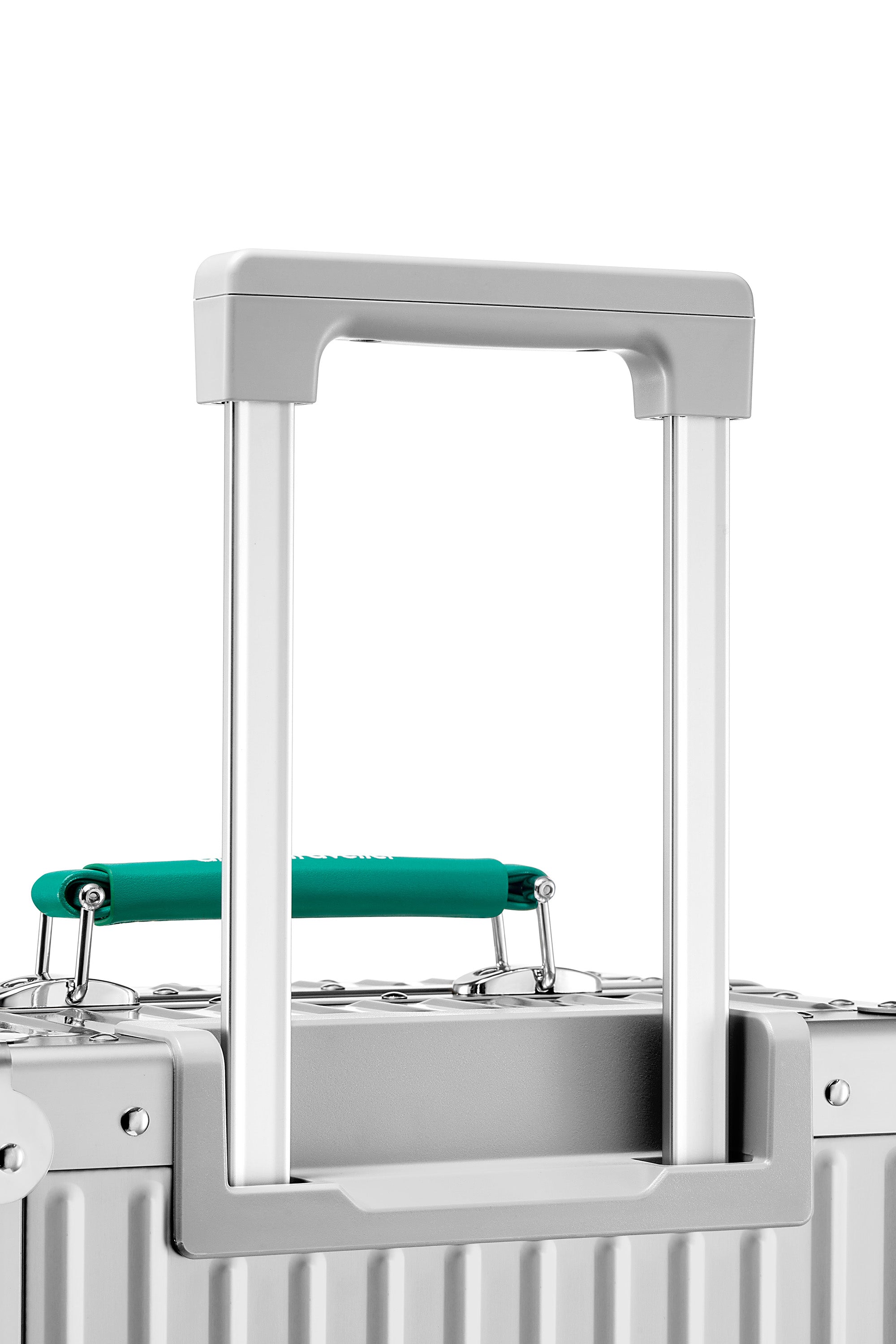 Nobl Travel Aluminum Bigger Carry On Suitcase 22 Inch with TSA Locks and Laptop Compartment