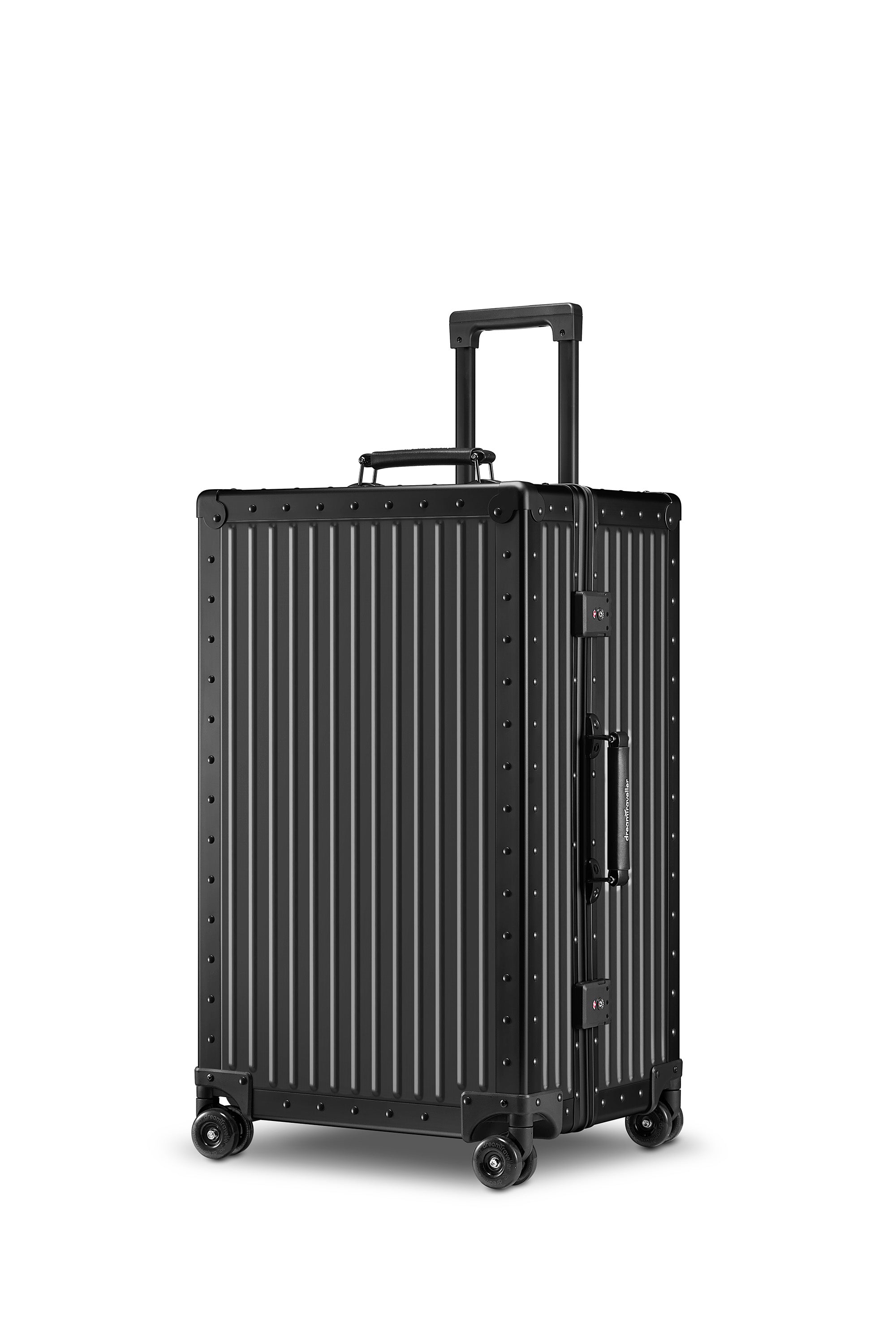 Nobl Travel Essential Aluminum Luggage Set 22 Inch Carry On and 28 Inch Checked Suitcase