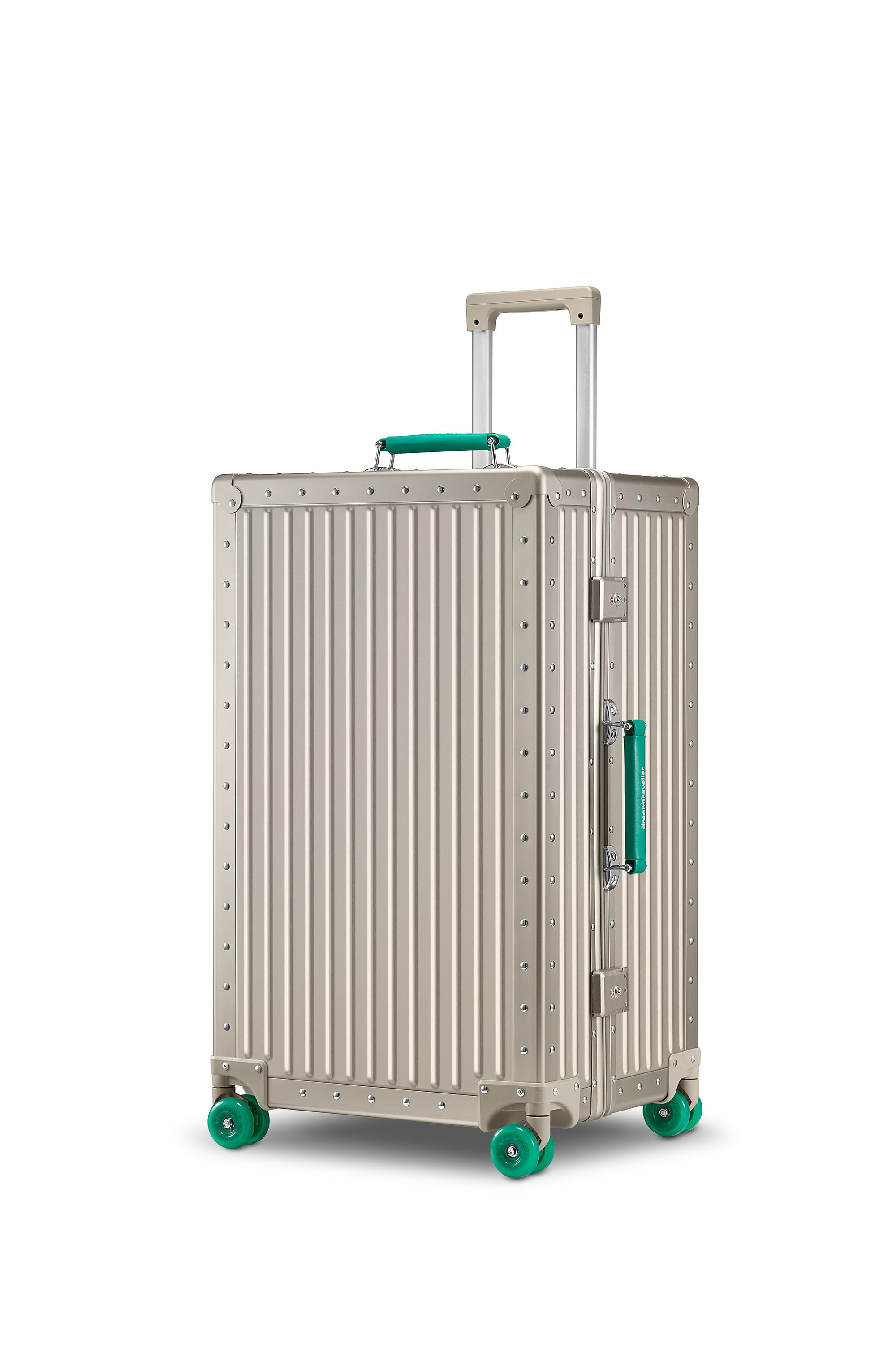 Nobl Travel Aluminum Luggage Collection with Aluminum Magnesium Alloy Suitcases