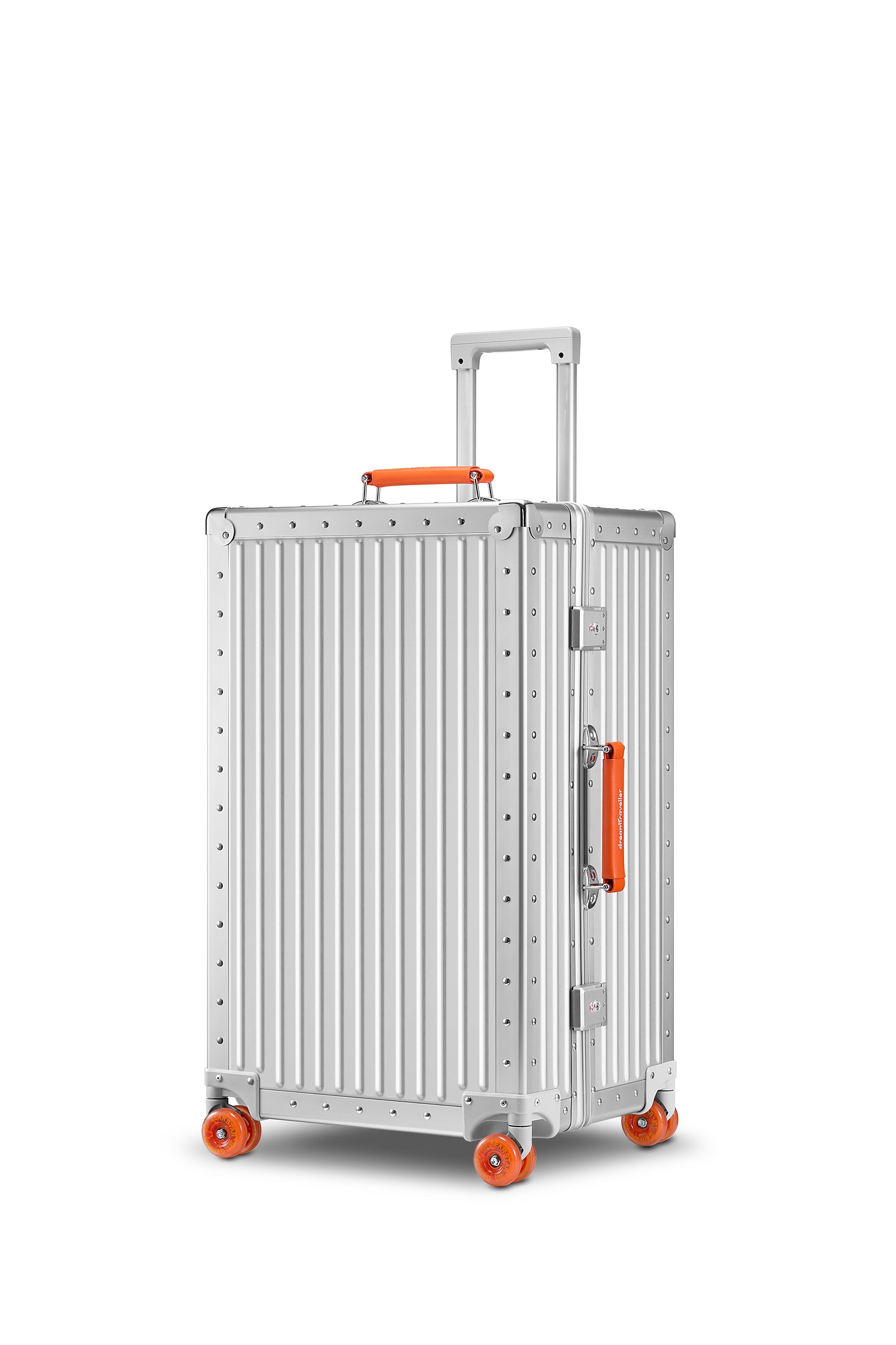 Nobl Travel Aluminum Large Check In Suitcase 28 Inch with TSA Locks and Laptop Compartment
