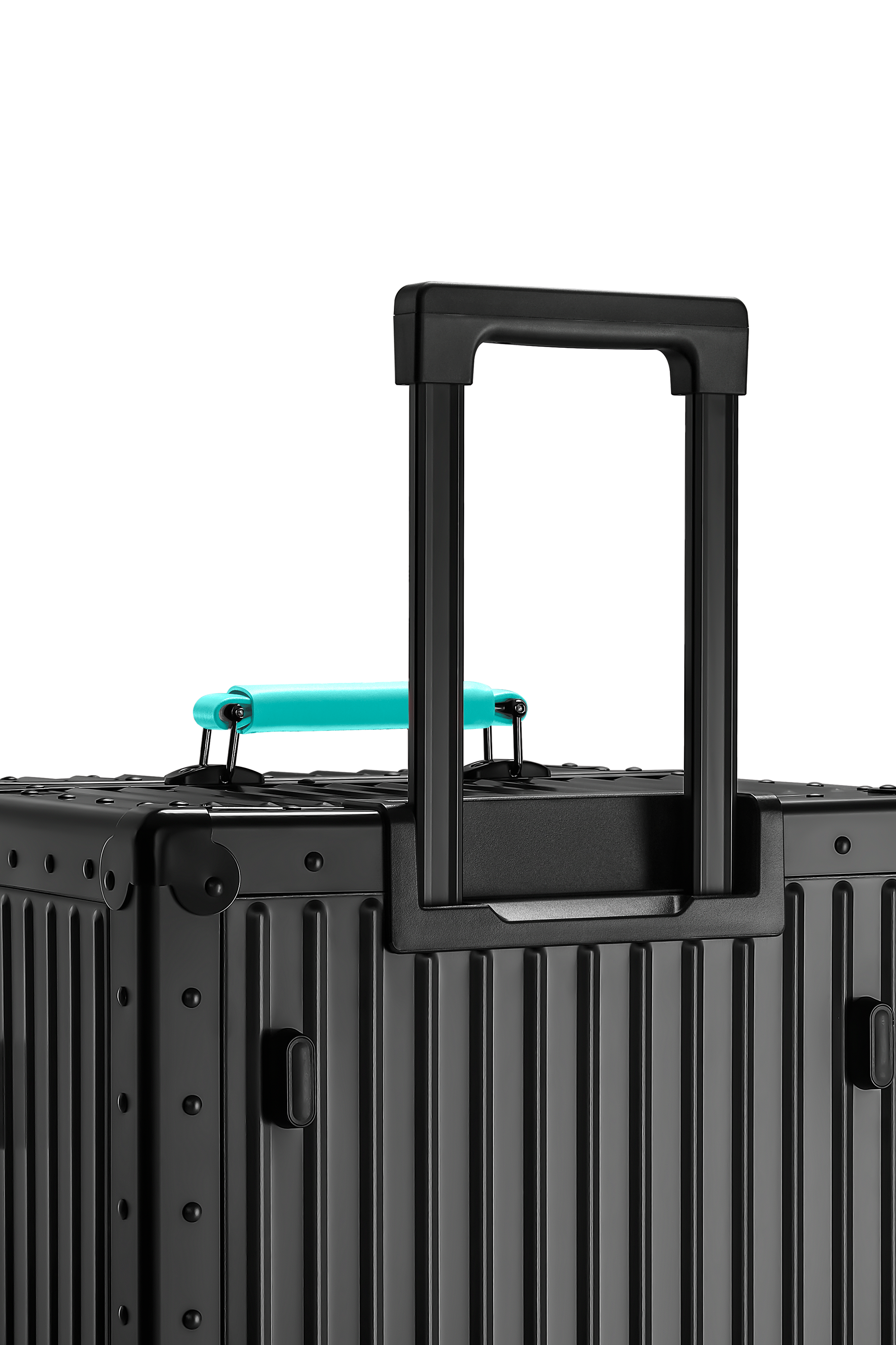 Nobl Travel Classic Aluminum Luggage Collection with Carry On and Checked Suitcases
