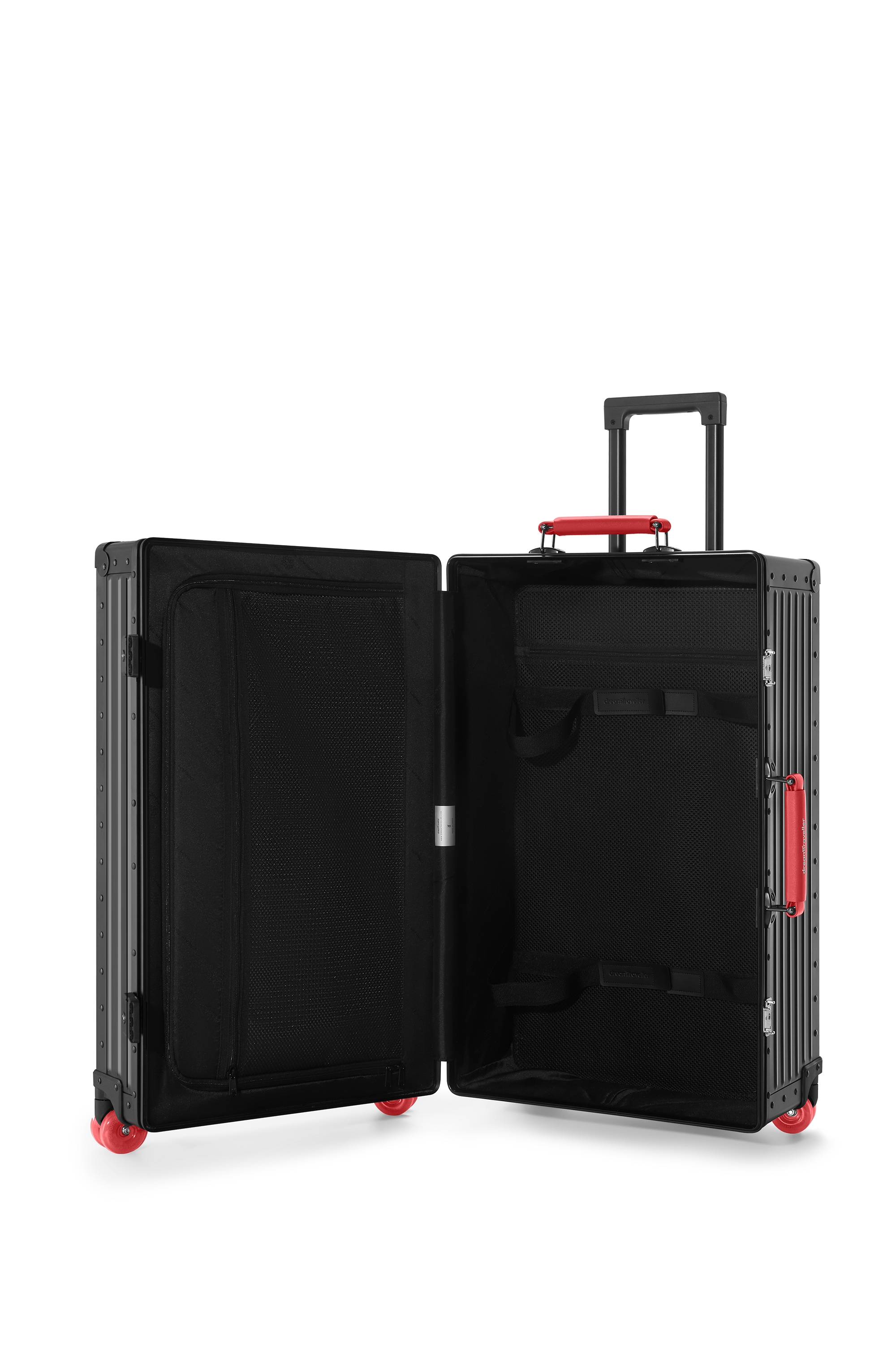 Nobl Travel Classic Aluminum Luggage Collection with Carry On and Checked Suitcases