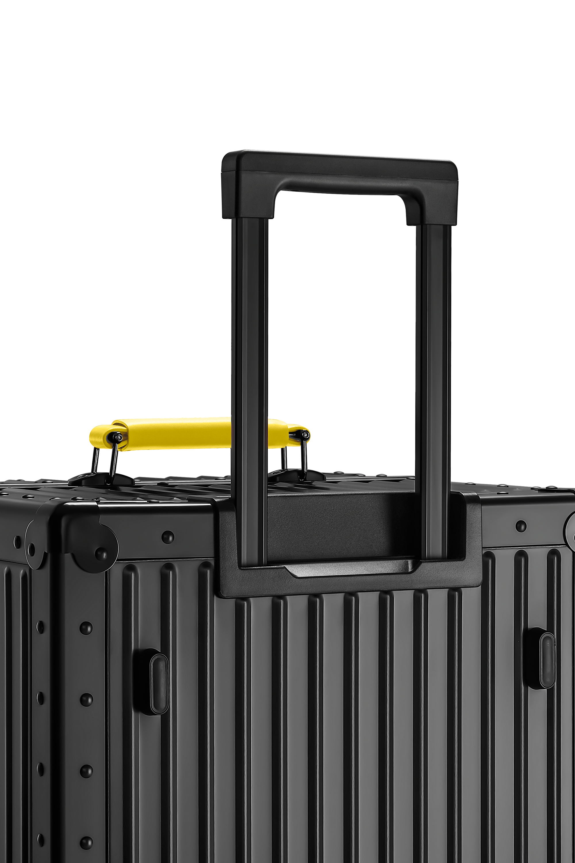Nobl Travel Classic Aluminum Luggage Collection with Carry On and Checked Suitcases