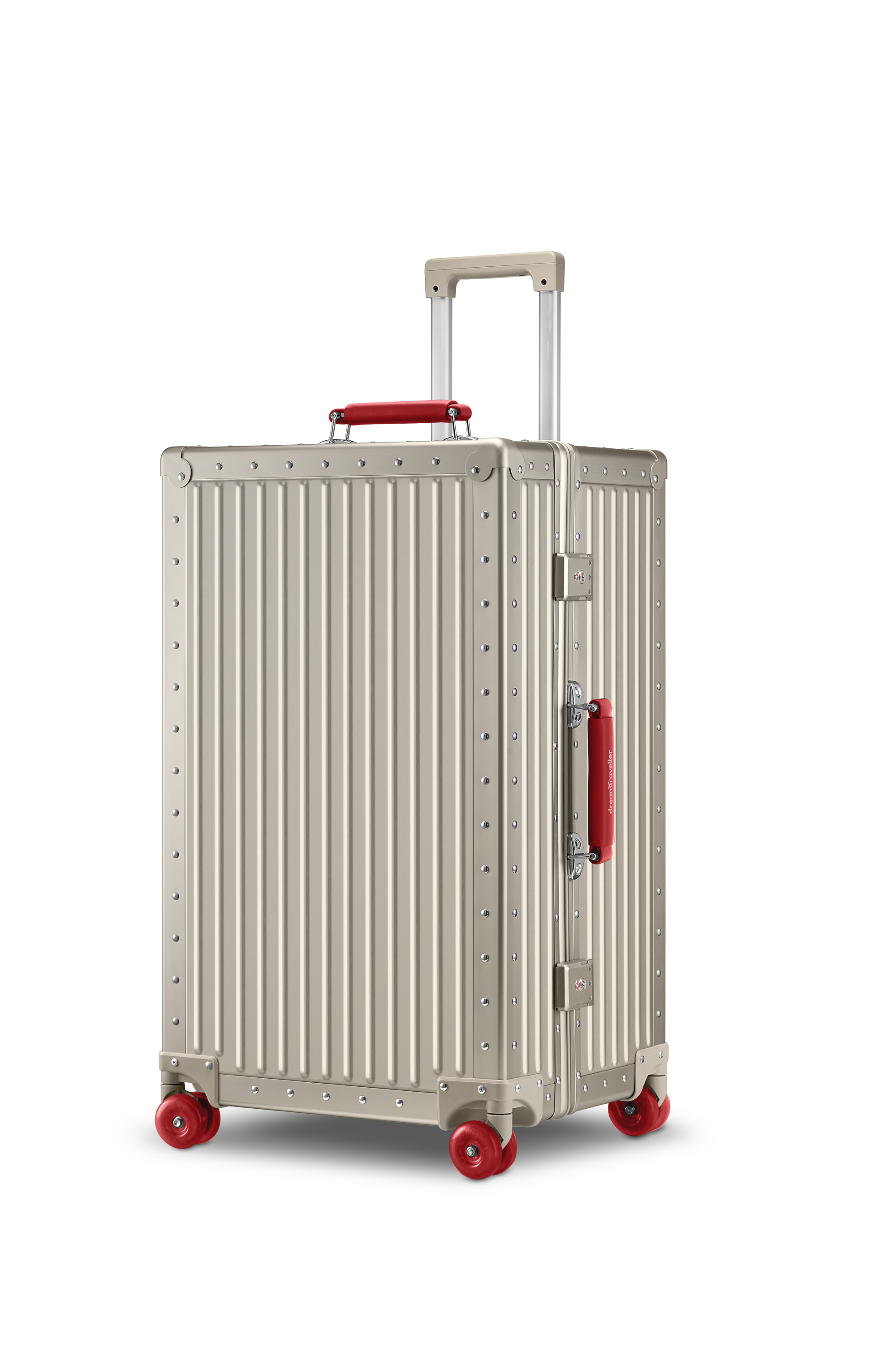 Nobl Travel Classic Aluminum Luggage Collection with Carry On and Checked Suitcases