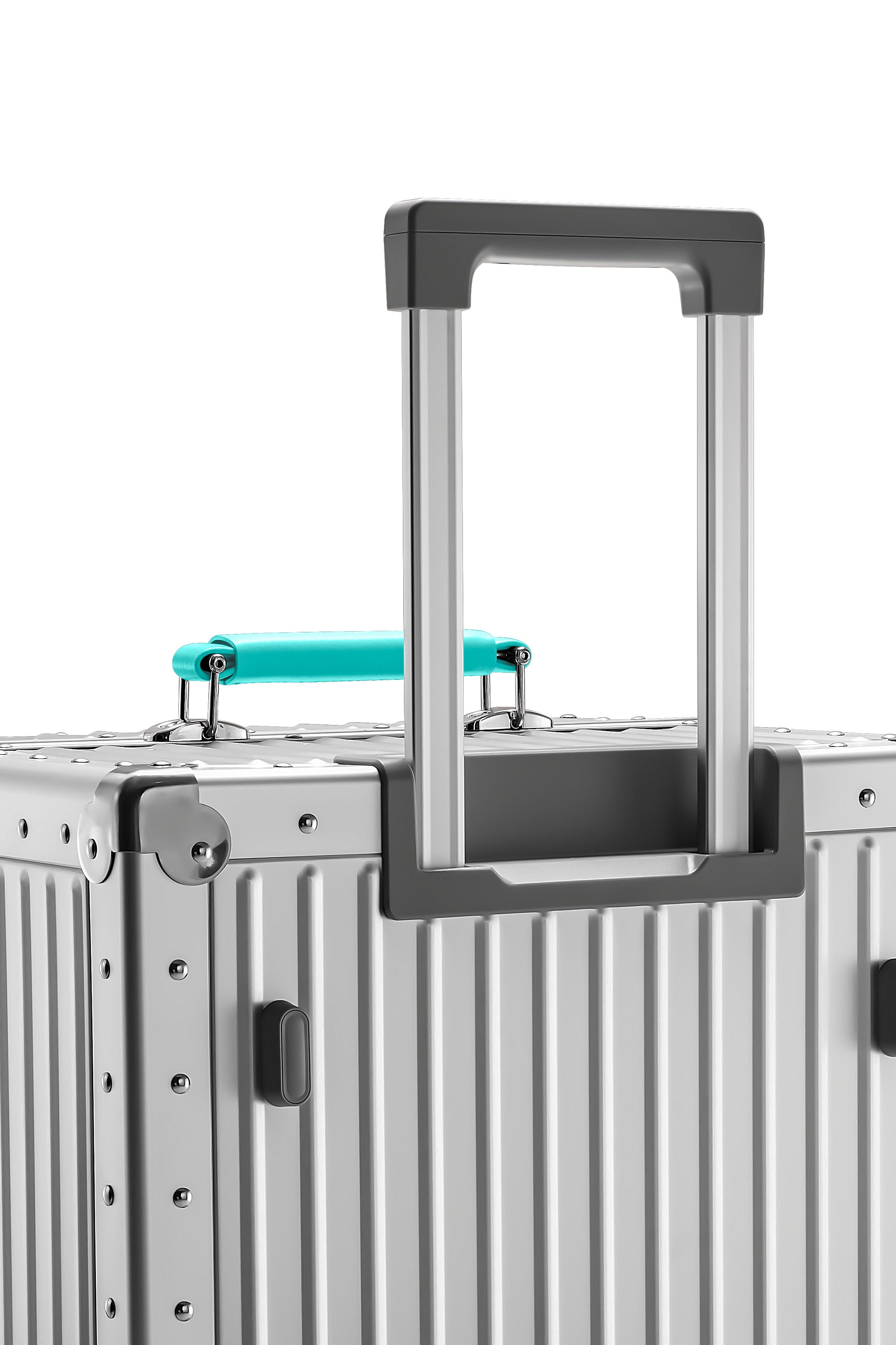 Nobl Travel Classic Aluminum Luggage Collection with Carry On and Checked Suitcases