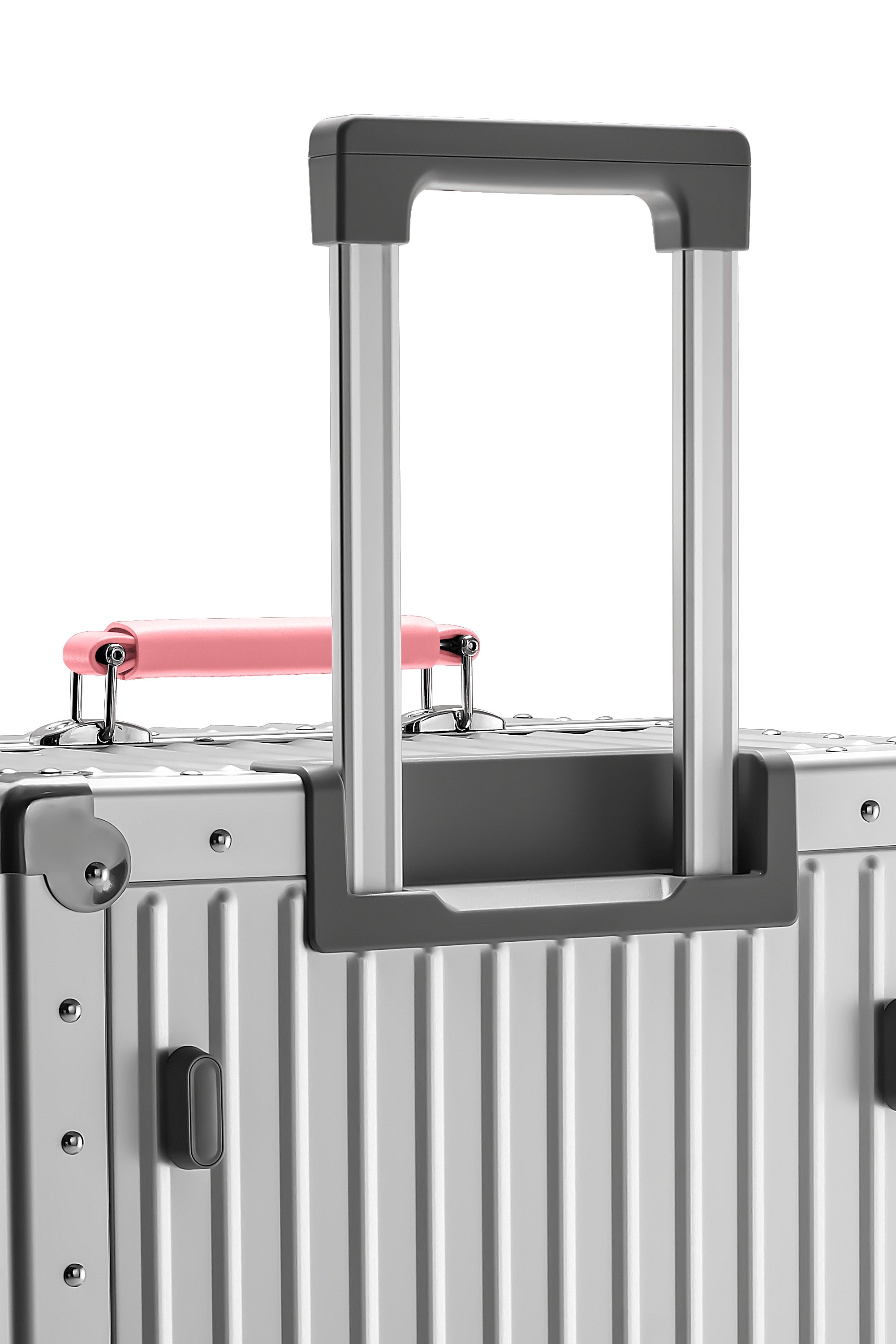 Nobl Travel Classic Aluminum Luggage Collection with Carry On and Checked Suitcases