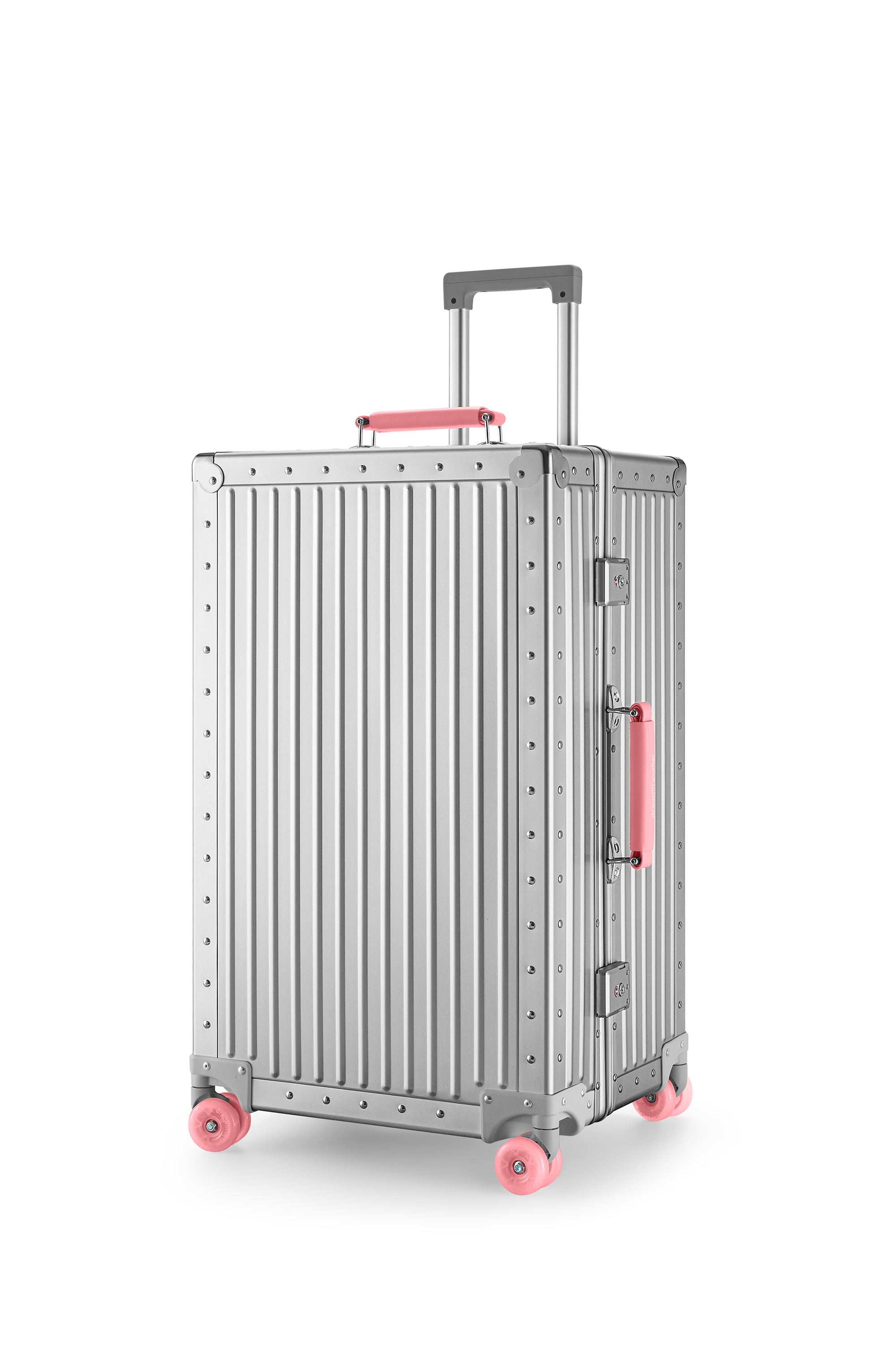 Nobl Travel Classic Aluminum Luggage Collection with Carry On and Checked Suitcases