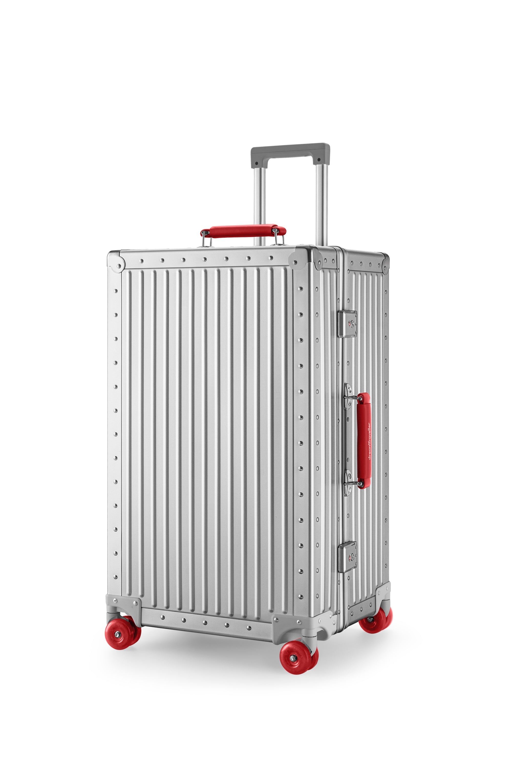 Nobl Travel Classic Aluminum Luggage Collection with Carry On and Checked Suitcases