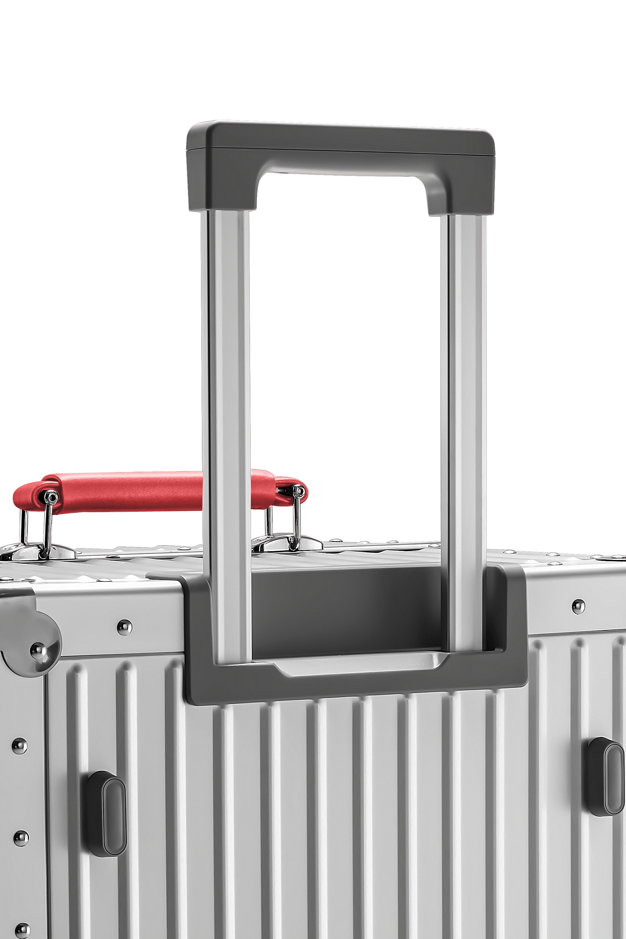 Nobl Travel Classic Aluminum Luggage Collection with Carry On and Checked Suitcases