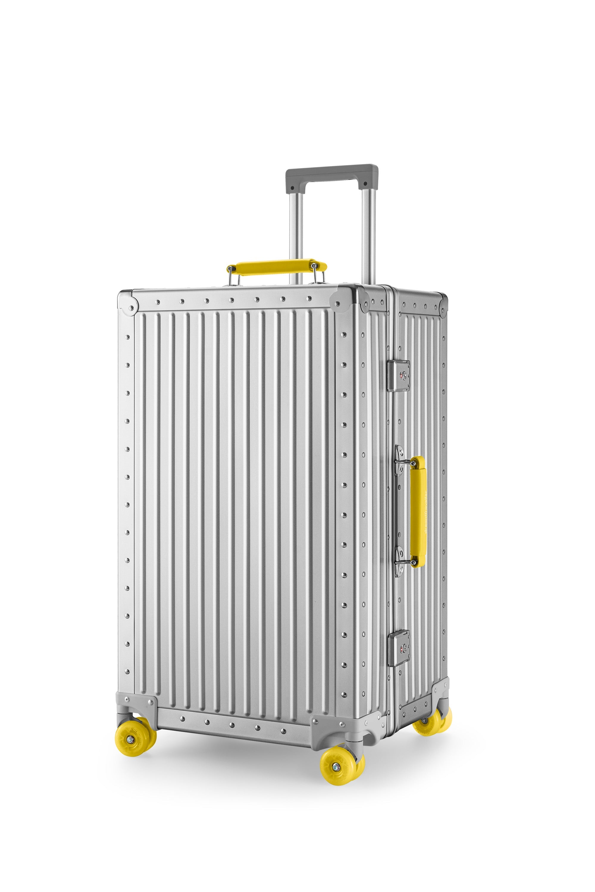Nobl Travel Classic Aluminum Luggage Collection with Carry On and Checked Suitcases