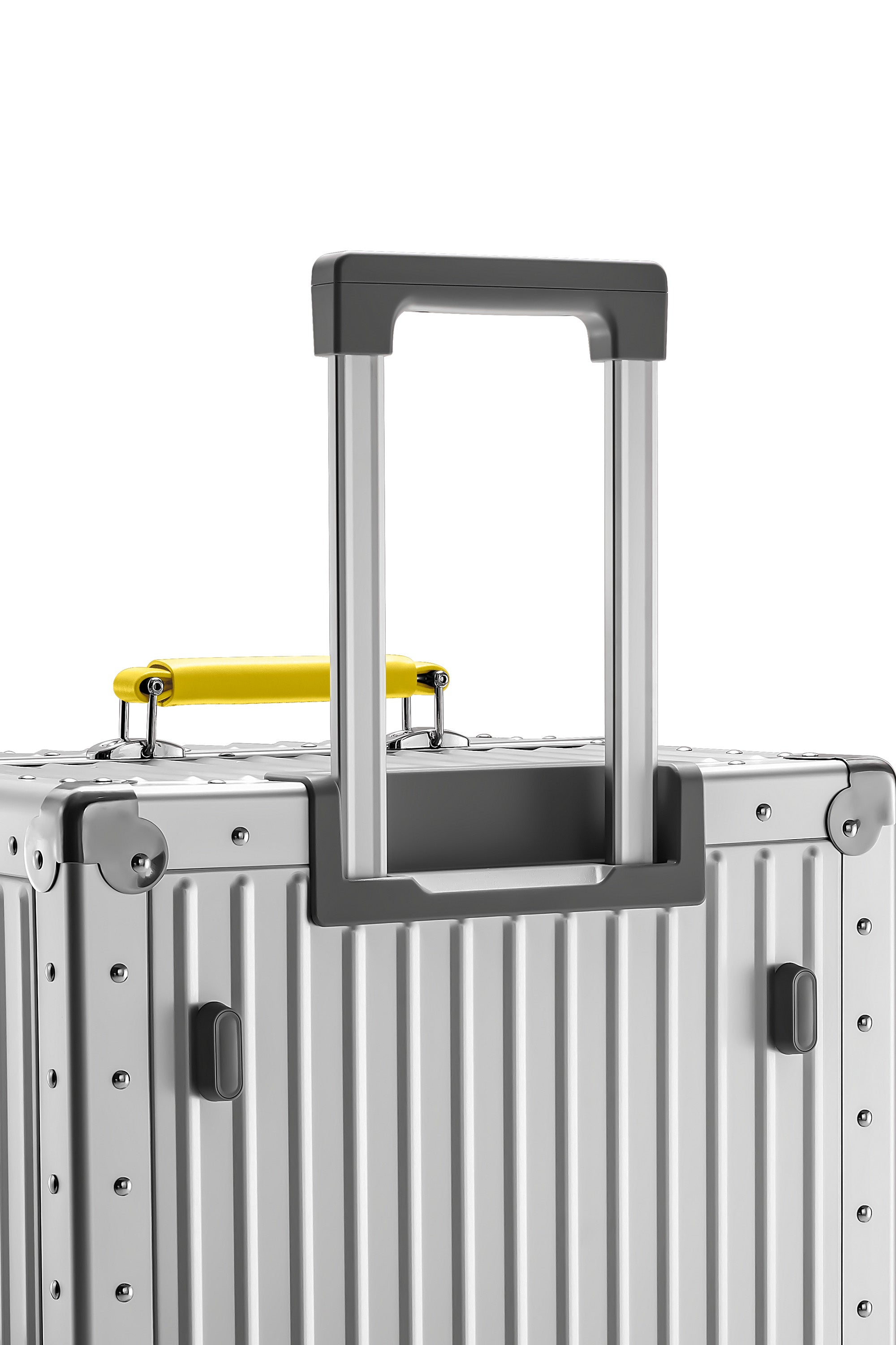 Nobl Travel Classic Aluminum Luggage Collection with Carry On and Checked Suitcases