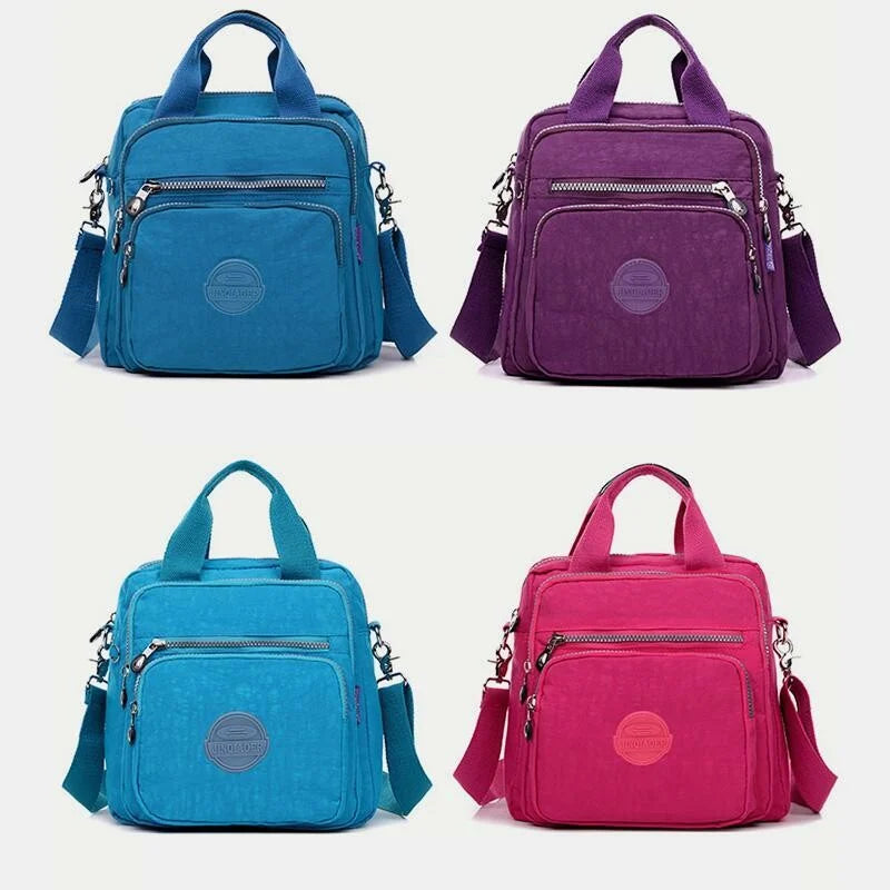 Nobl Travel Multifunctional Crossbody Bag – Lightweight Nylon Shoulder Bag for Everyday Use
