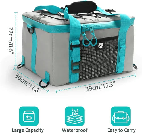 Nobl Travel Paddleboard Cooler Deck Bag with Insulated Storage and Water Resistant Design