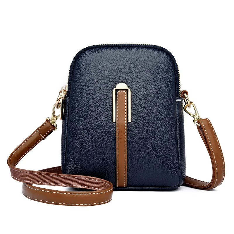 Nobl Travel Patterned Leather Crossbody Bag – Stylish PU Leather Sling Bag for Women